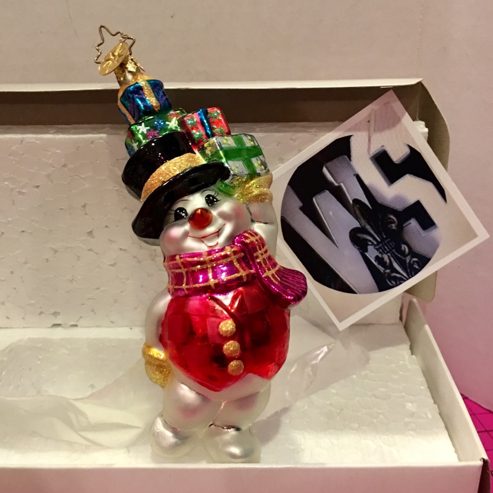 Christopher Radko Freezy Breezy Snowman